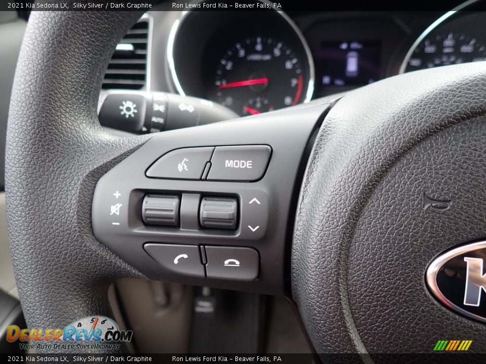 2021 Kia Sedona LX Steering Wheel Photo #19