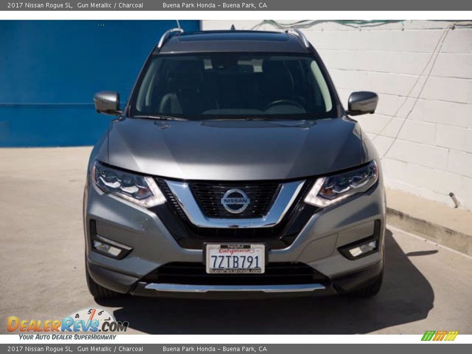 2017 Nissan Rogue SL Gun Metallic / Charcoal Photo #7