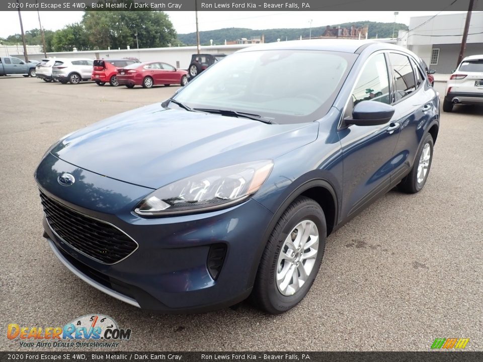 2020 Ford Escape SE 4WD Blue Metallic / Dark Earth Gray Photo #5