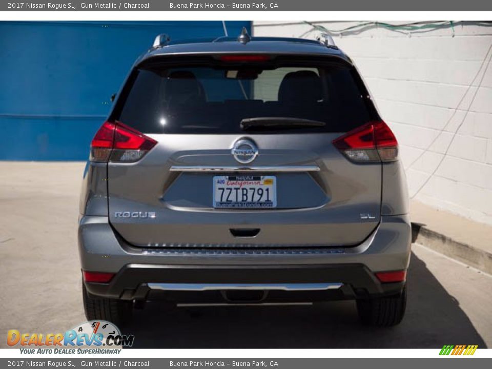 2017 Nissan Rogue SL Gun Metallic / Charcoal Photo #9