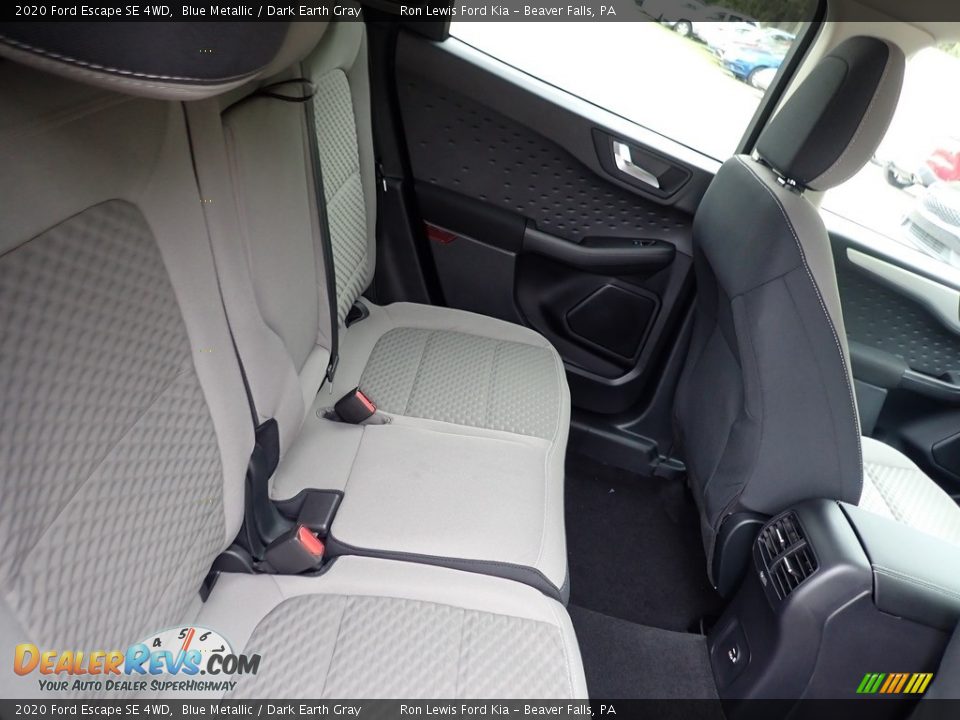 2020 Ford Escape SE 4WD Blue Metallic / Dark Earth Gray Photo #10