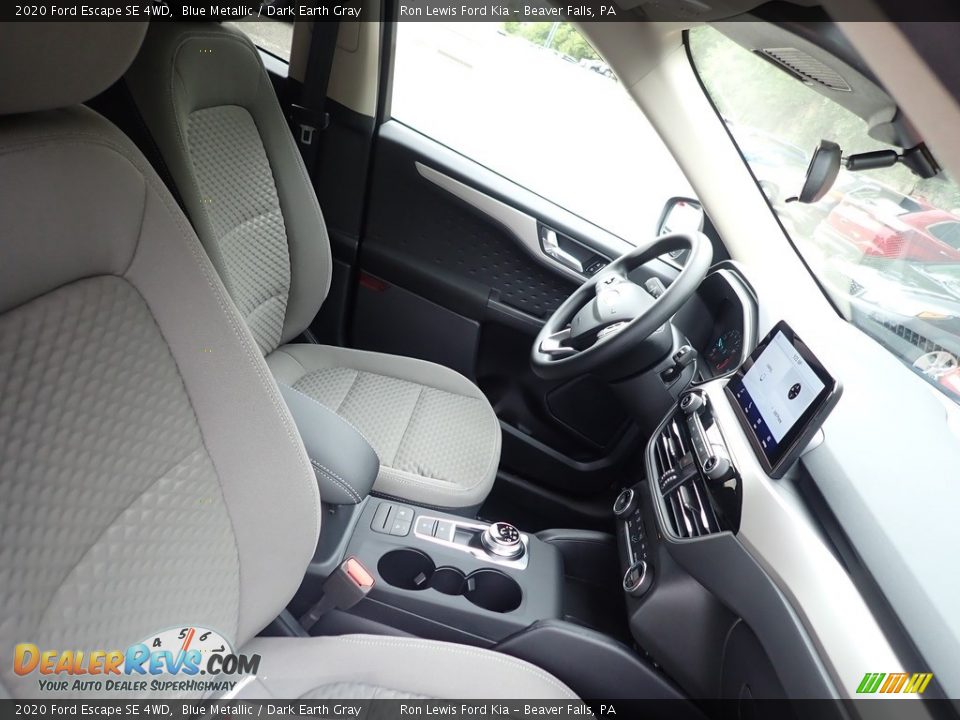 2020 Ford Escape SE 4WD Blue Metallic / Dark Earth Gray Photo #11