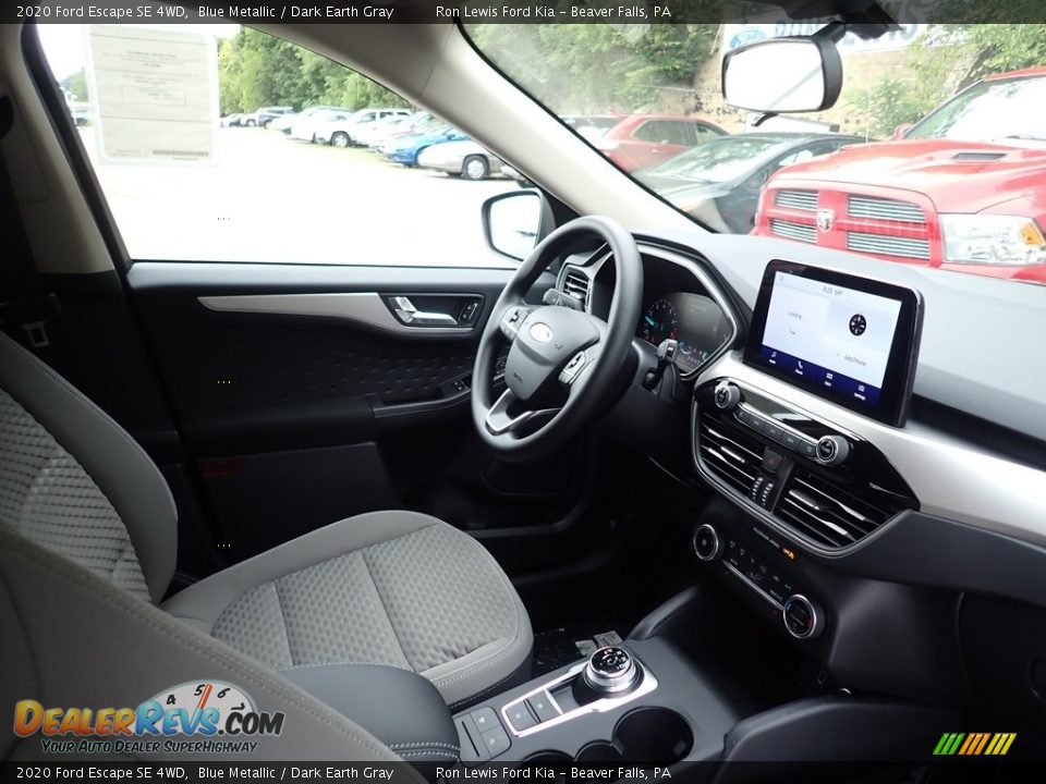 2020 Ford Escape SE 4WD Blue Metallic / Dark Earth Gray Photo #12