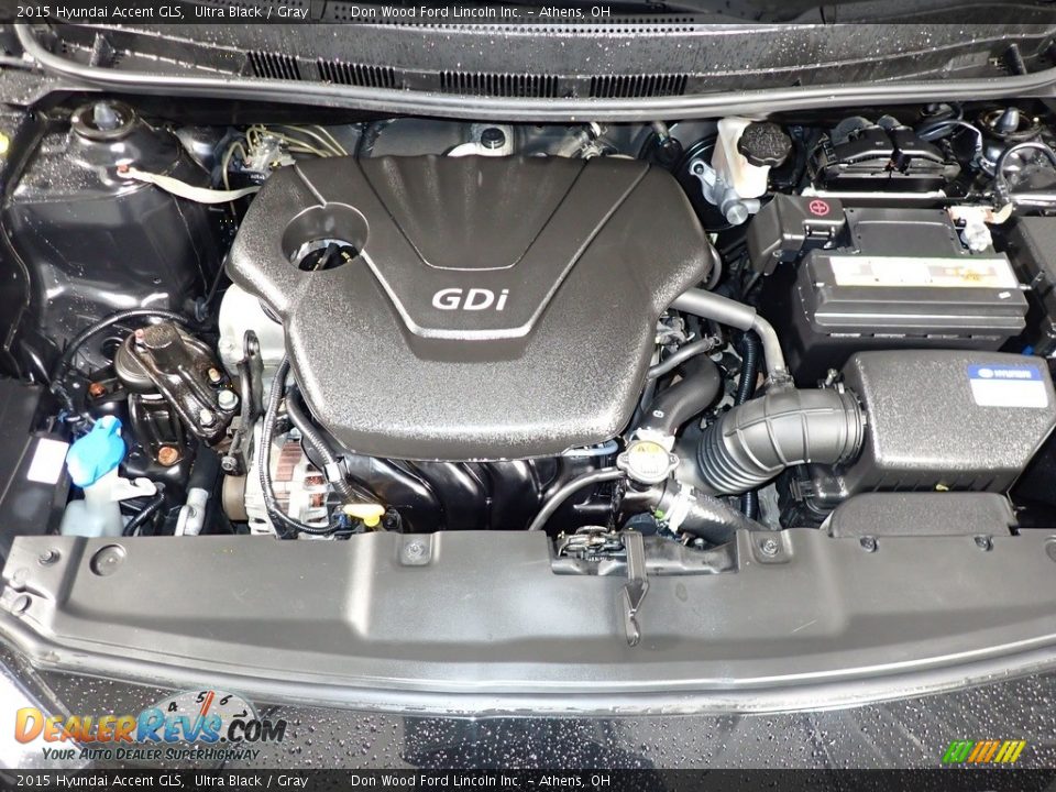 2015 Hyundai Accent GLS 1.6 Liter GDI DOHC 16-Valve D-CVVT 4 Cylinder Engine Photo #6