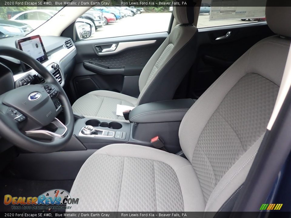 2020 Ford Escape SE 4WD Blue Metallic / Dark Earth Gray Photo #13