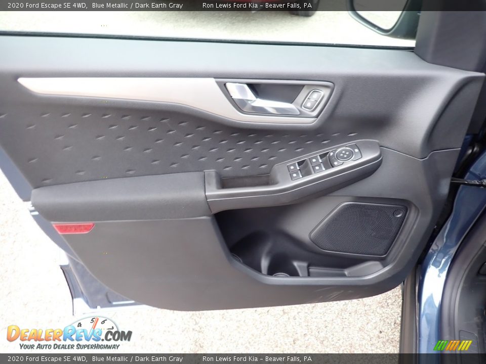 2020 Ford Escape SE 4WD Blue Metallic / Dark Earth Gray Photo #14
