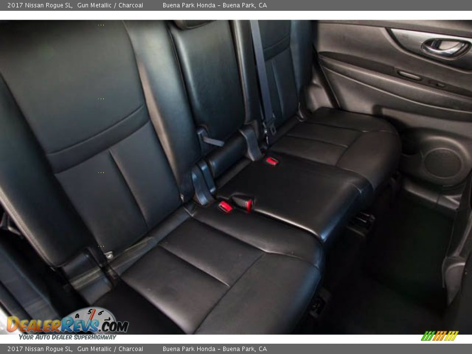 Rear Seat of 2017 Nissan Rogue SL Photo #21