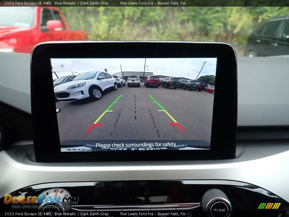 2020 Ford Escape SE 4WD Blue Metallic / Dark Earth Gray Photo #17