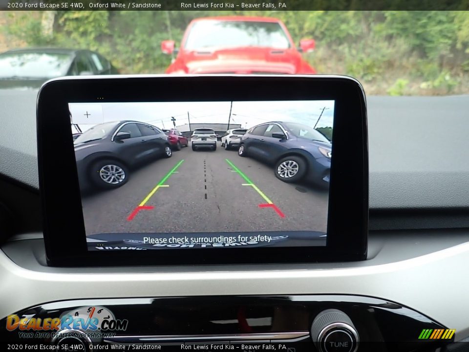 2020 Ford Escape SE 4WD Oxford White / Sandstone Photo #17