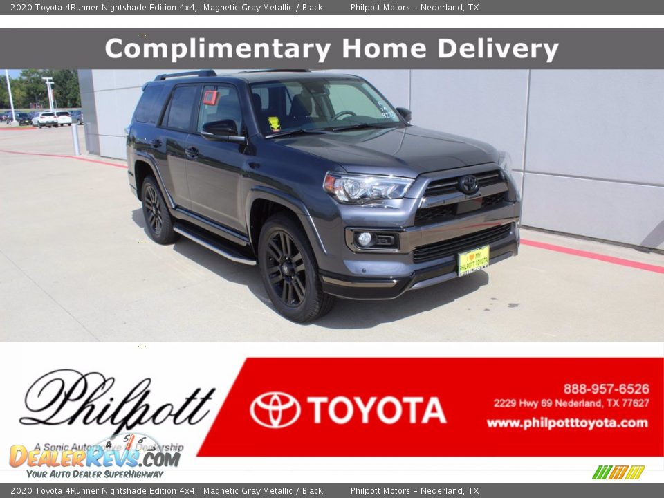 2020 Toyota 4Runner Nightshade Edition 4x4 Magnetic Gray Metallic / Black Photo #1