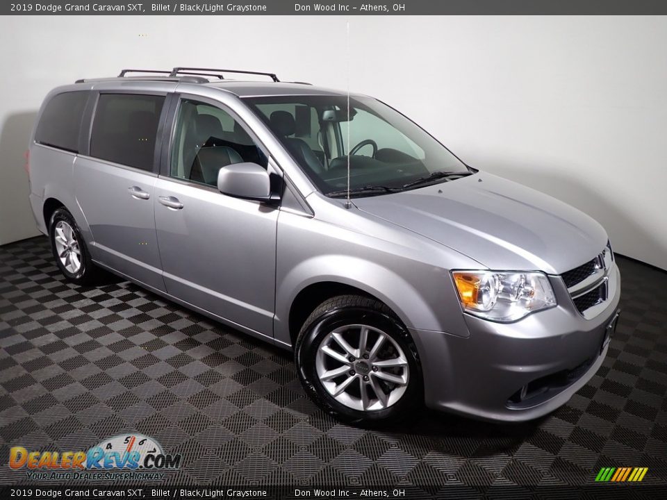 2019 Dodge Grand Caravan SXT Billet / Black/Light Graystone Photo #2