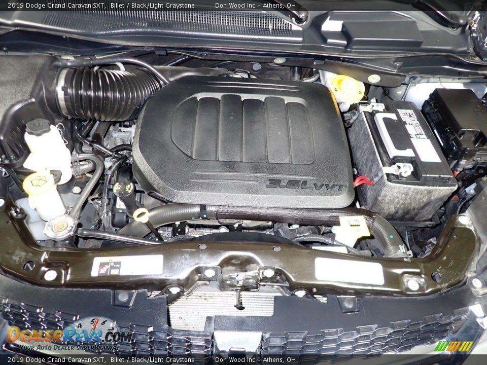 2019 Dodge Grand Caravan SXT Billet / Black/Light Graystone Photo #6