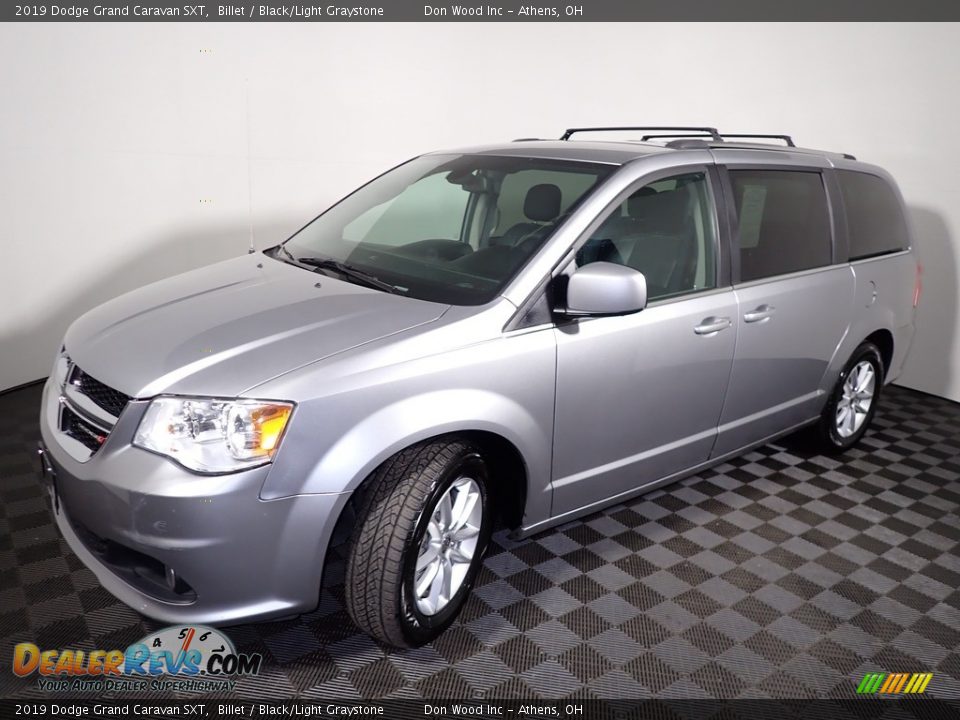 2019 Dodge Grand Caravan SXT Billet / Black/Light Graystone Photo #7