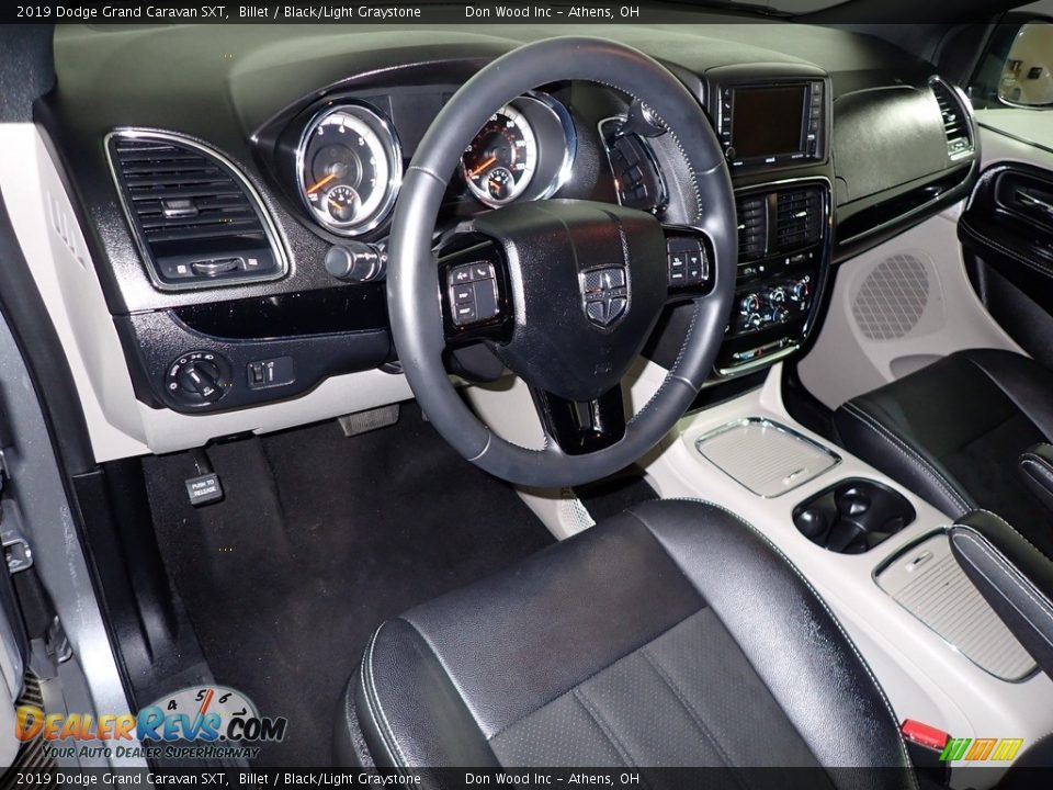 2019 Dodge Grand Caravan SXT Billet / Black/Light Graystone Photo #19