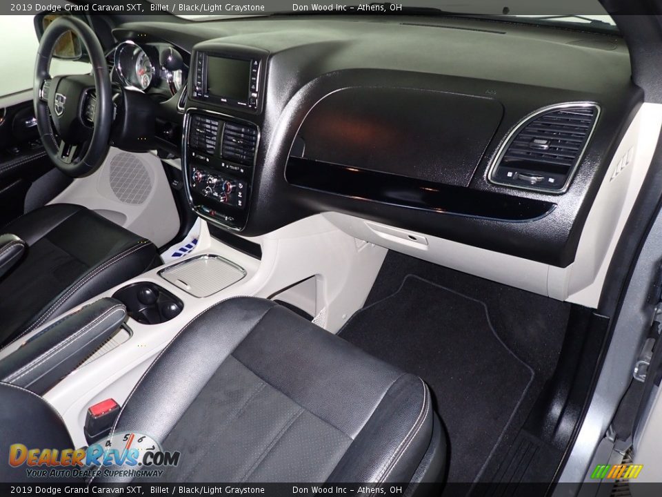 2019 Dodge Grand Caravan SXT Billet / Black/Light Graystone Photo #26