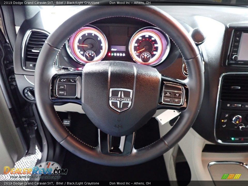 2019 Dodge Grand Caravan SXT Billet / Black/Light Graystone Photo #29