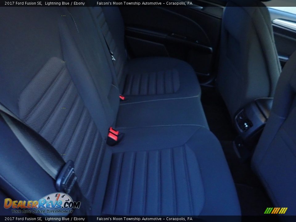 2017 Ford Fusion SE Lightning Blue / Ebony Photo #15