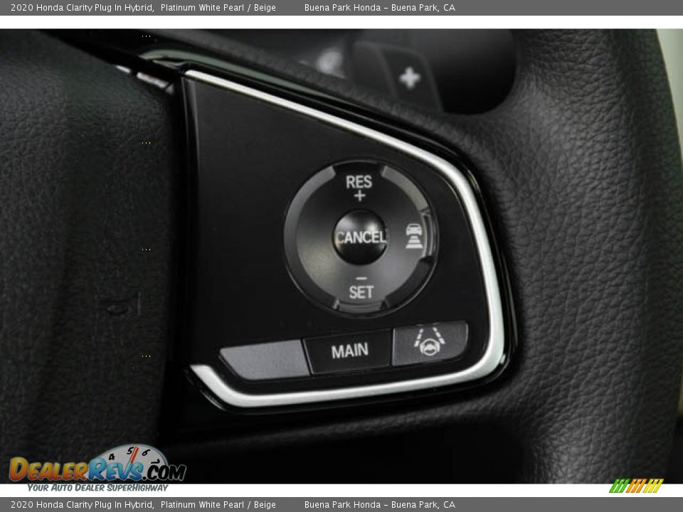 2020 Honda Clarity Plug In Hybrid Platinum White Pearl / Beige Photo #23