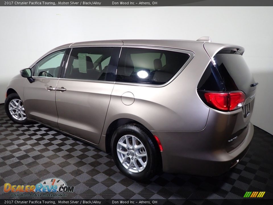 2017 Chrysler Pacifica Touring Molten Silver / Black/Alloy Photo #9