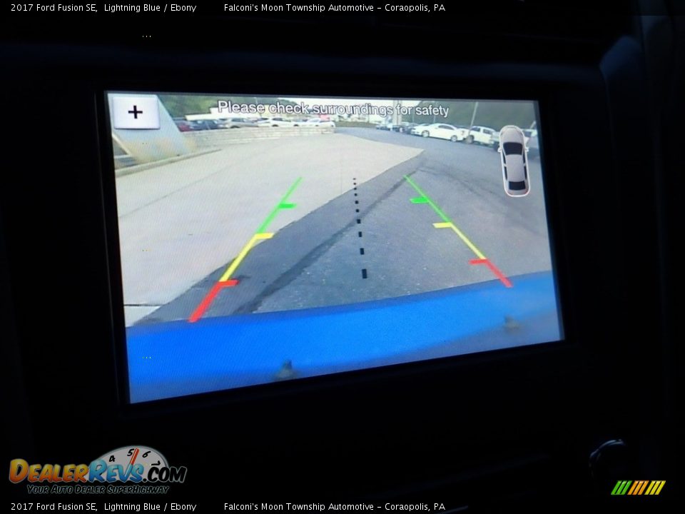 2017 Ford Fusion SE Lightning Blue / Ebony Photo #25