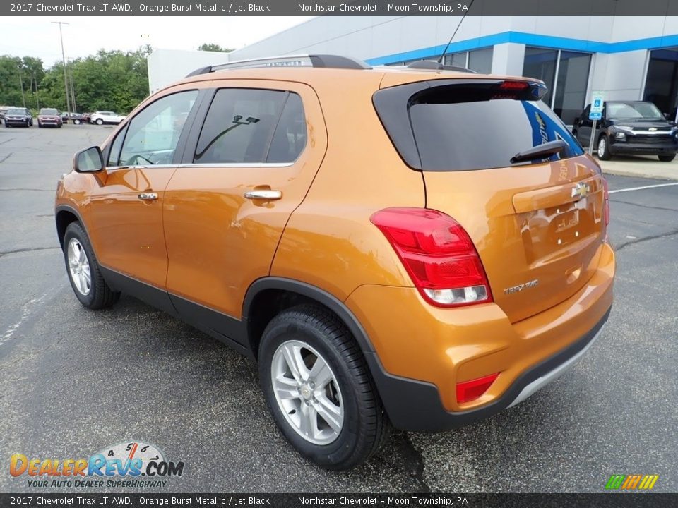 2017 Chevrolet Trax LT AWD Orange Burst Metallic / Jet Black Photo #4
