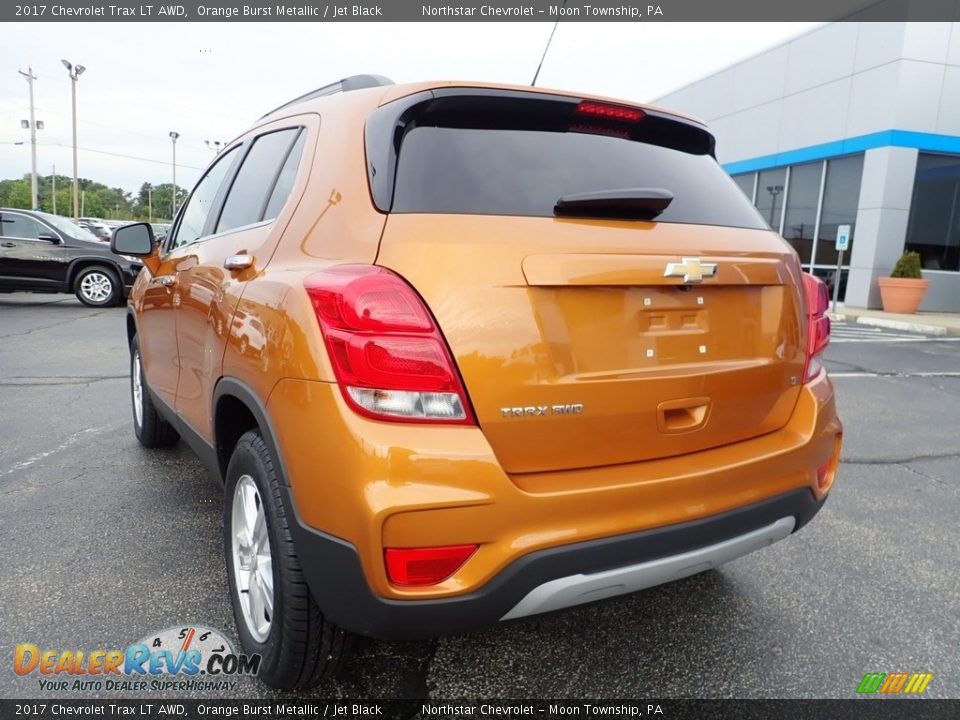 2017 Chevrolet Trax LT AWD Orange Burst Metallic / Jet Black Photo #5