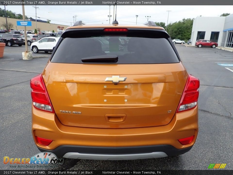 2017 Chevrolet Trax LT AWD Orange Burst Metallic / Jet Black Photo #6