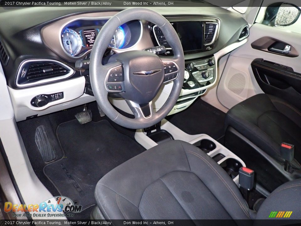 2017 Chrysler Pacifica Touring Molten Silver / Black/Alloy Photo #20