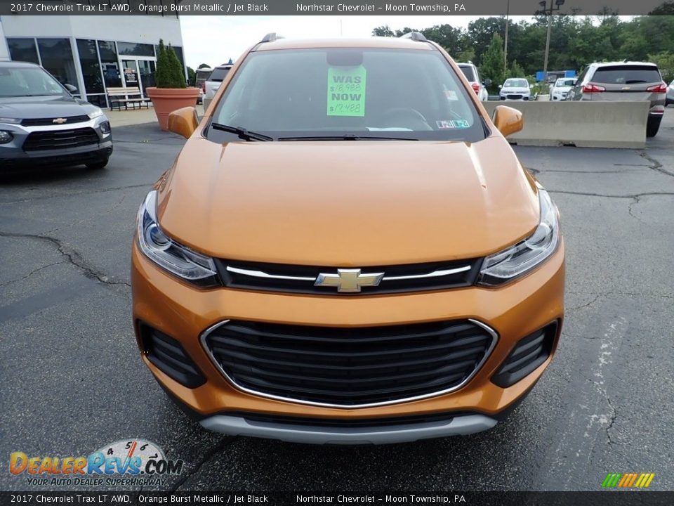 2017 Chevrolet Trax LT AWD Orange Burst Metallic / Jet Black Photo #13