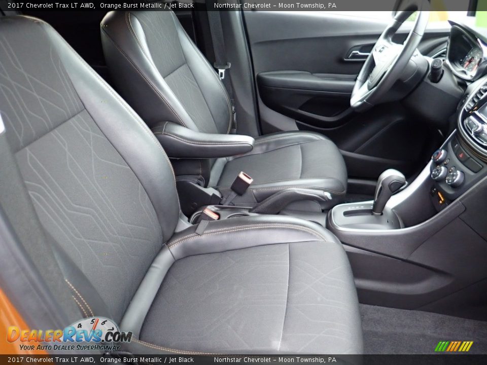 2017 Chevrolet Trax LT AWD Orange Burst Metallic / Jet Black Photo #15