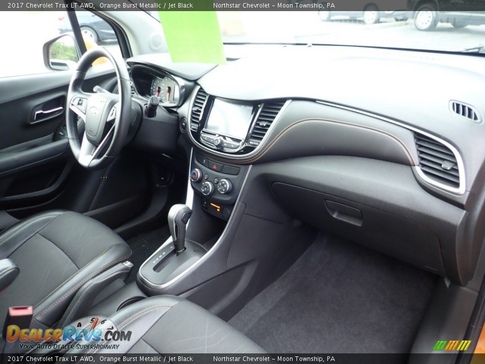 2017 Chevrolet Trax LT AWD Orange Burst Metallic / Jet Black Photo #16