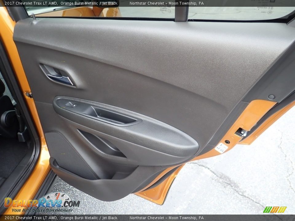 2017 Chevrolet Trax LT AWD Orange Burst Metallic / Jet Black Photo #19