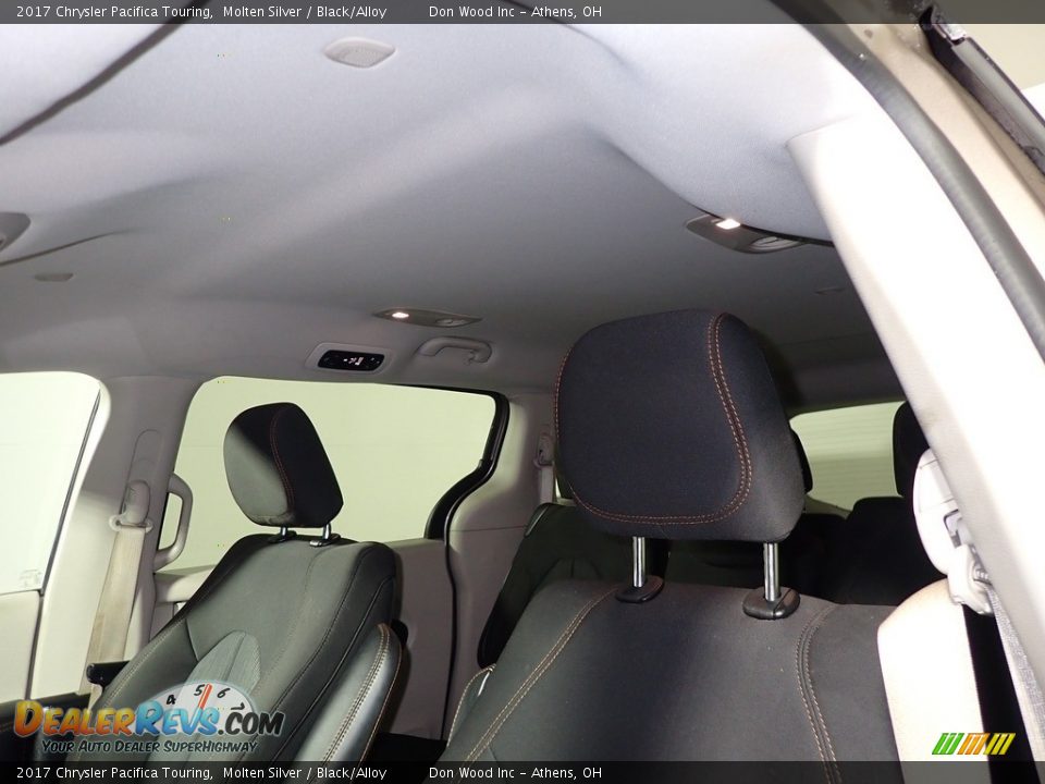 2017 Chrysler Pacifica Touring Molten Silver / Black/Alloy Photo #33