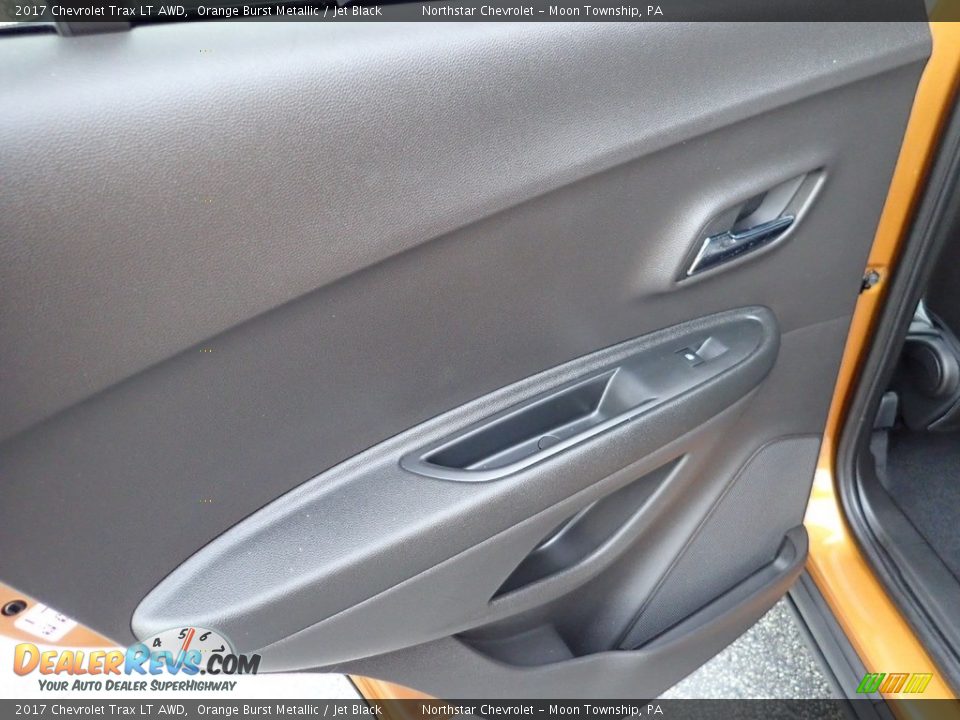 2017 Chevrolet Trax LT AWD Orange Burst Metallic / Jet Black Photo #23
