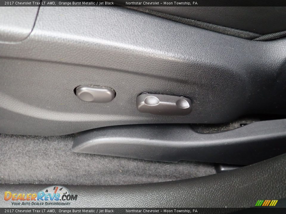 2017 Chevrolet Trax LT AWD Orange Burst Metallic / Jet Black Photo #25