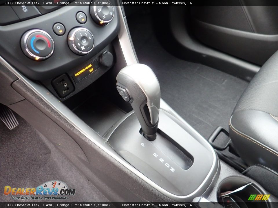 2017 Chevrolet Trax LT AWD Orange Burst Metallic / Jet Black Photo #26