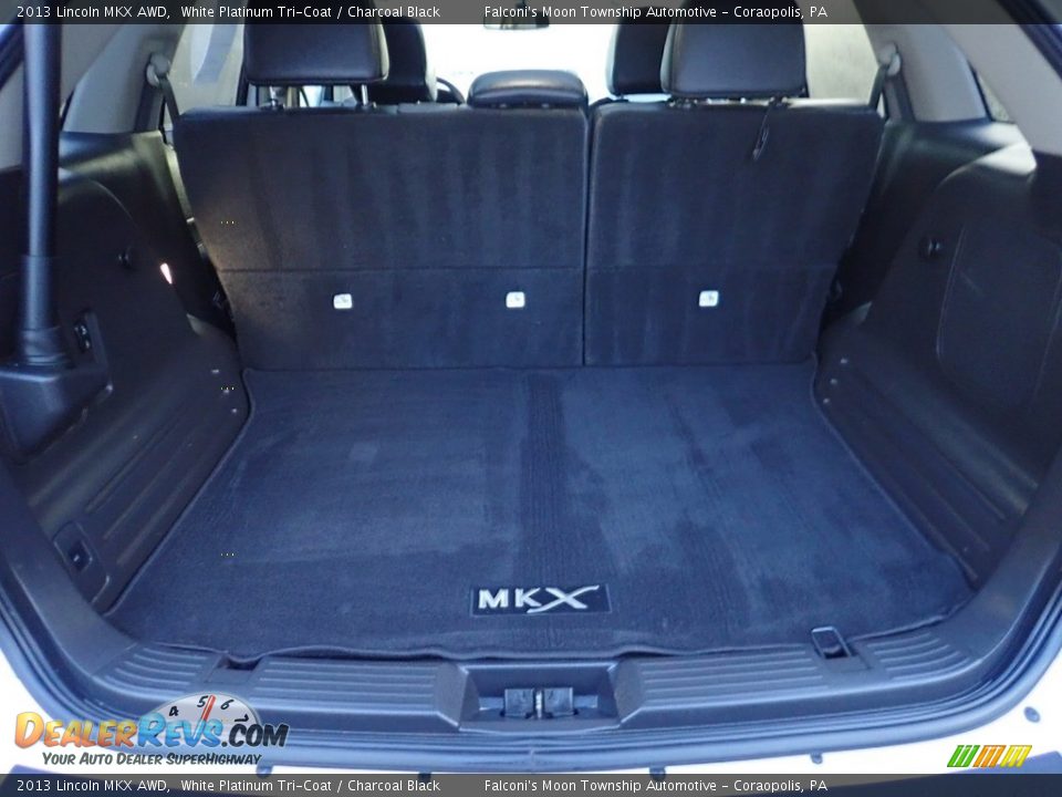 2013 Lincoln MKX AWD White Platinum Tri-Coat / Charcoal Black Photo #4