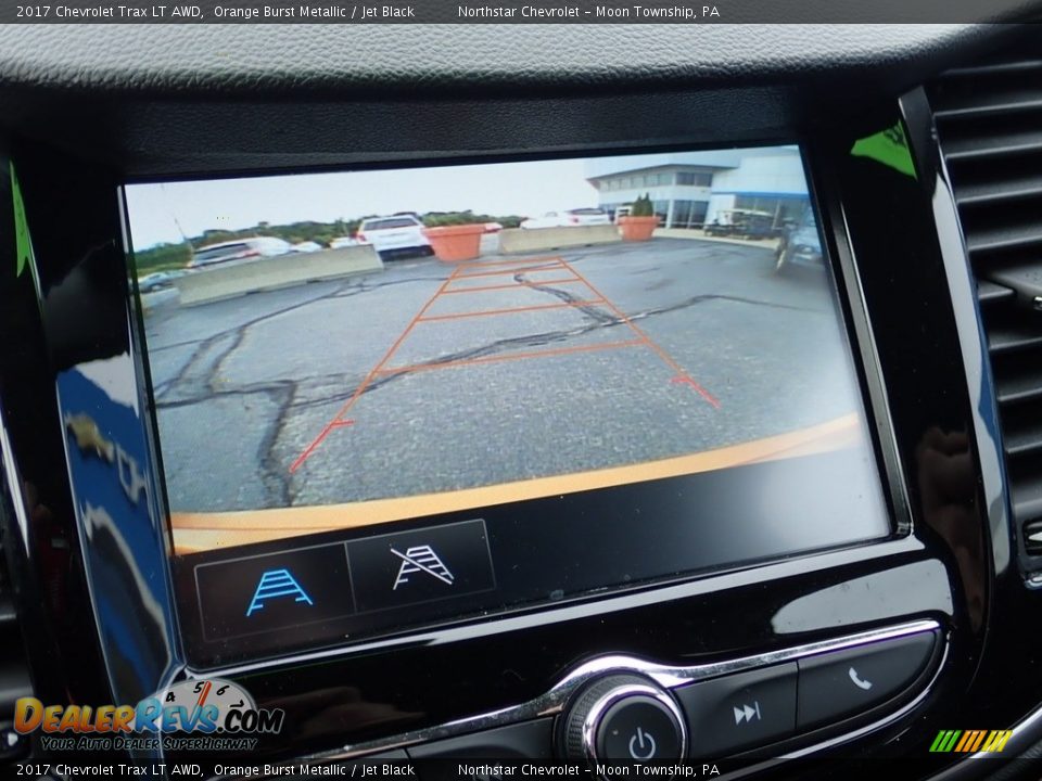 2017 Chevrolet Trax LT AWD Orange Burst Metallic / Jet Black Photo #30
