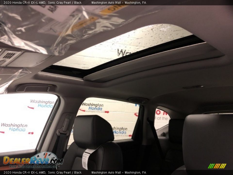 2020 Honda CR-V EX-L AWD Sonic Gray Pearl / Black Photo #8