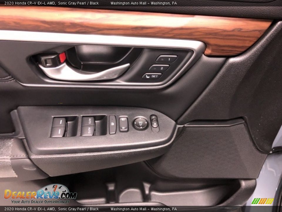 2020 Honda CR-V EX-L AWD Sonic Gray Pearl / Black Photo #9