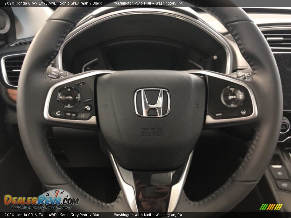 2020 Honda CR-V EX-L AWD Sonic Gray Pearl / Black Photo #11