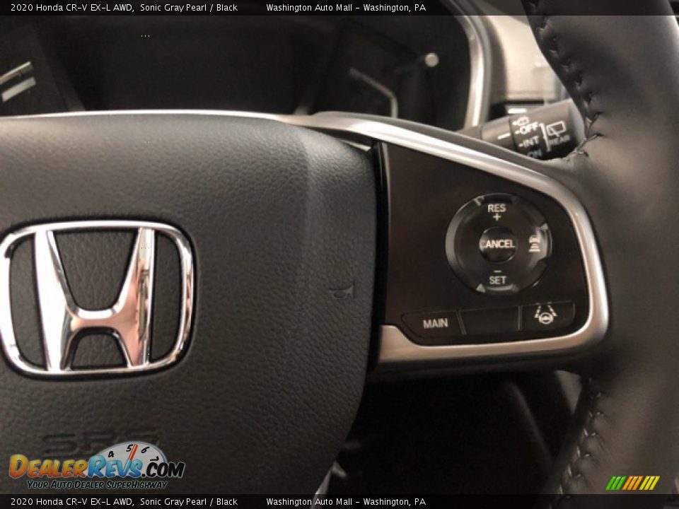 2020 Honda CR-V EX-L AWD Sonic Gray Pearl / Black Photo #13