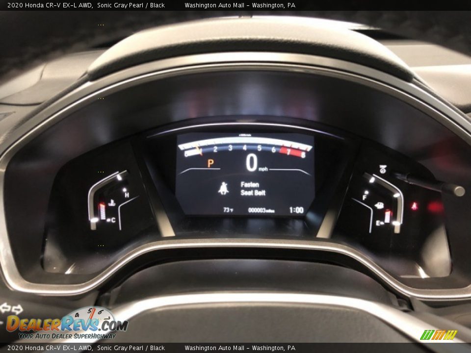 2020 Honda CR-V EX-L AWD Sonic Gray Pearl / Black Photo #14