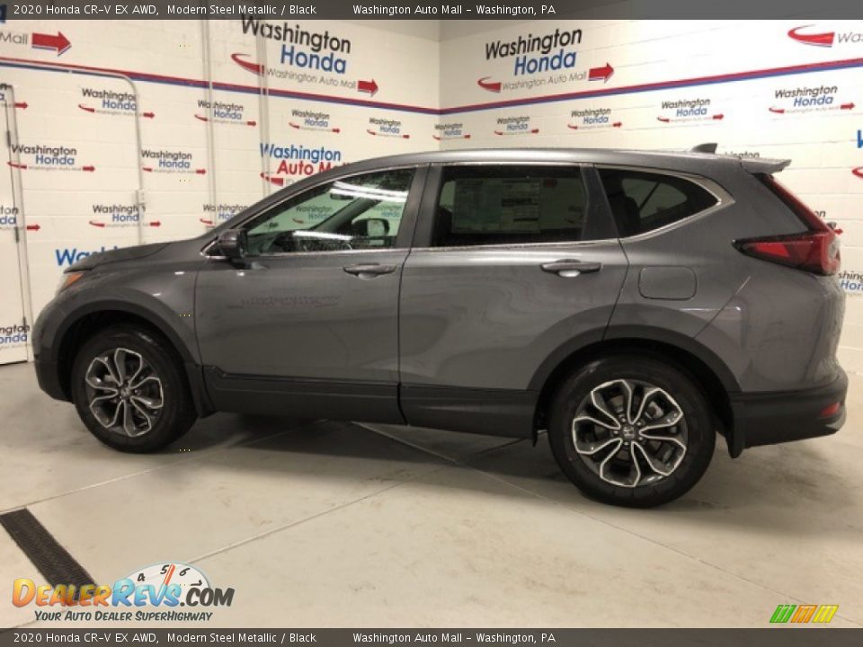 2020 Honda CR-V EX AWD Modern Steel Metallic / Black Photo #2