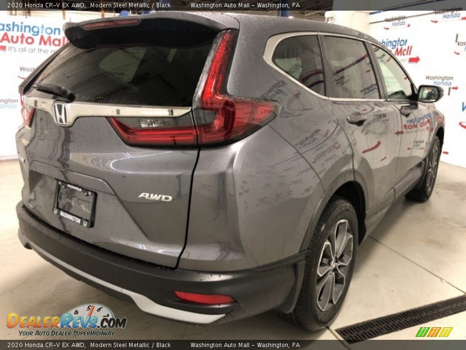 2020 Honda CR-V EX AWD Modern Steel Metallic / Black Photo #3
