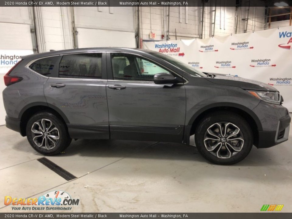 2020 Honda CR-V EX AWD Modern Steel Metallic / Black Photo #4