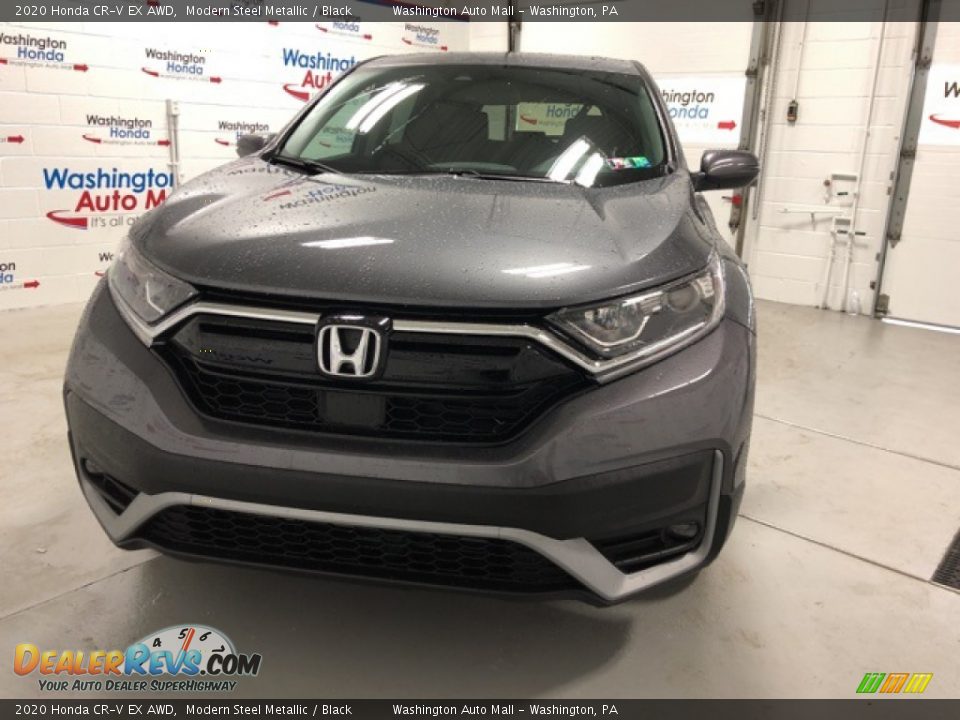2020 Honda CR-V EX AWD Modern Steel Metallic / Black Photo #5