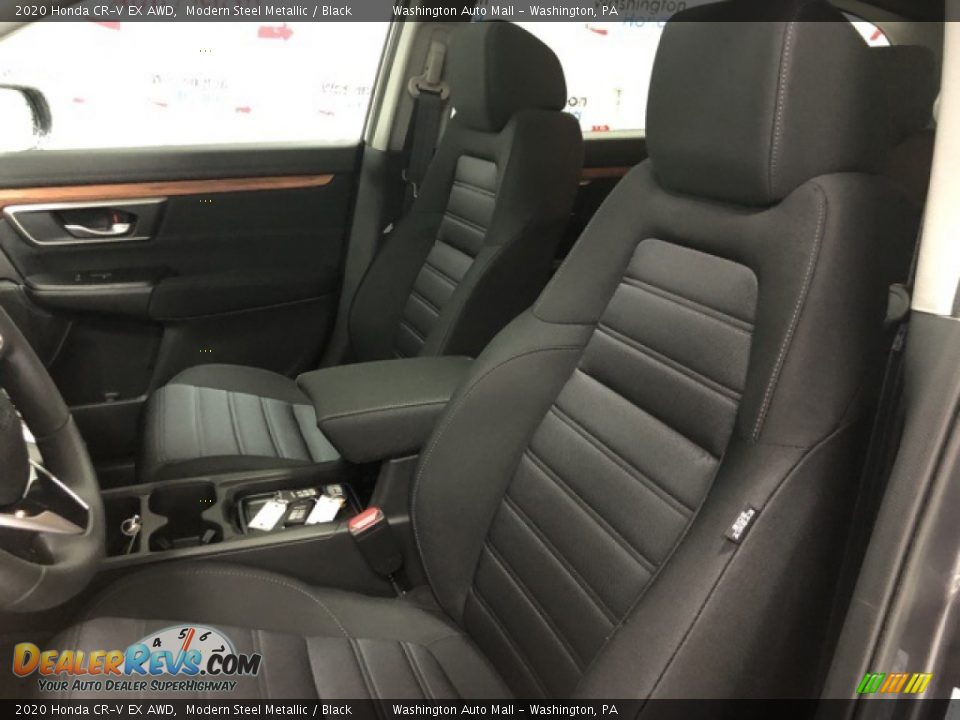 2020 Honda CR-V EX AWD Modern Steel Metallic / Black Photo #6