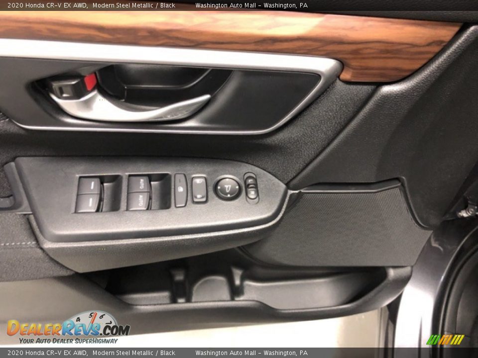 2020 Honda CR-V EX AWD Modern Steel Metallic / Black Photo #9