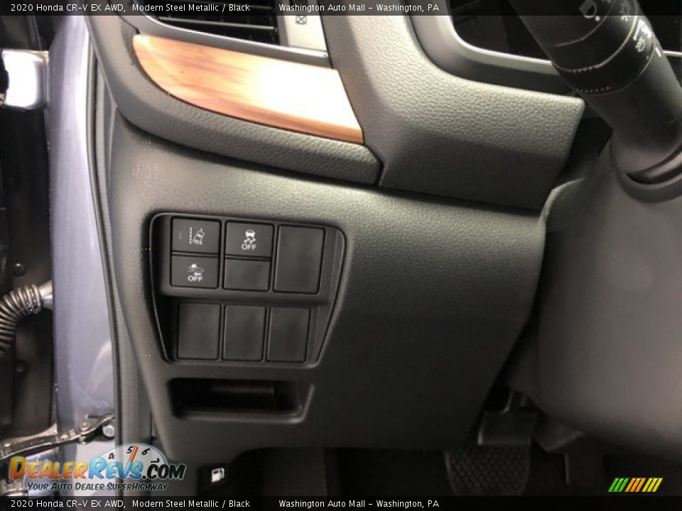 2020 Honda CR-V EX AWD Modern Steel Metallic / Black Photo #10